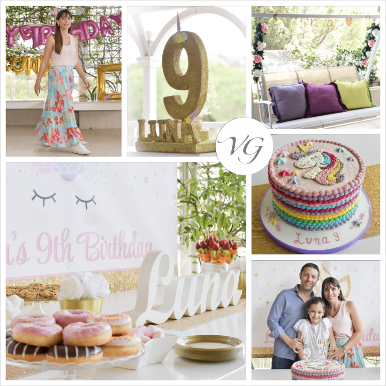Come organizzare un Unicorn Party a casa senza stress! Io l’ho realizzato per i 9 anni di Luna