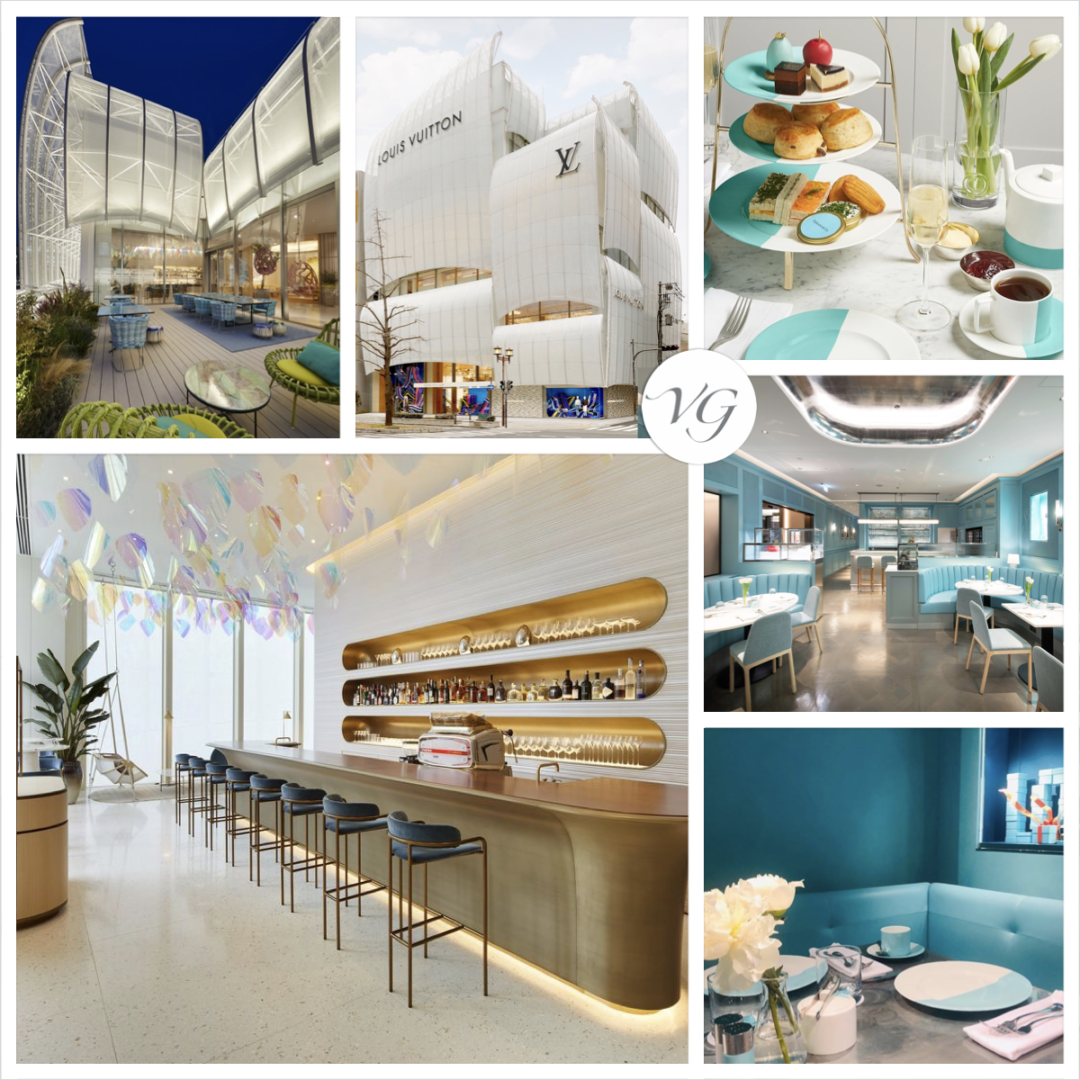 L’era della boutique experience: dal Blue Box a Londra al V Cafè di Louis Vuitton a Osaka